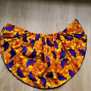 African print top -one size